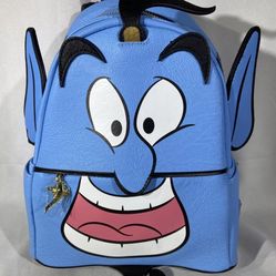 New Disney Parks Loungefly Genie from Aladdin Backpack Bag