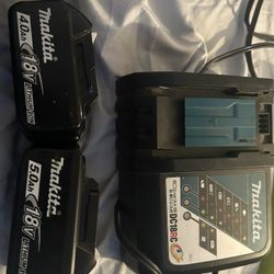 Makita Battery And Charger