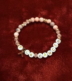 Breast Cancer Awareness Bracelet.