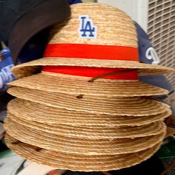 Dodgers Straw Hat