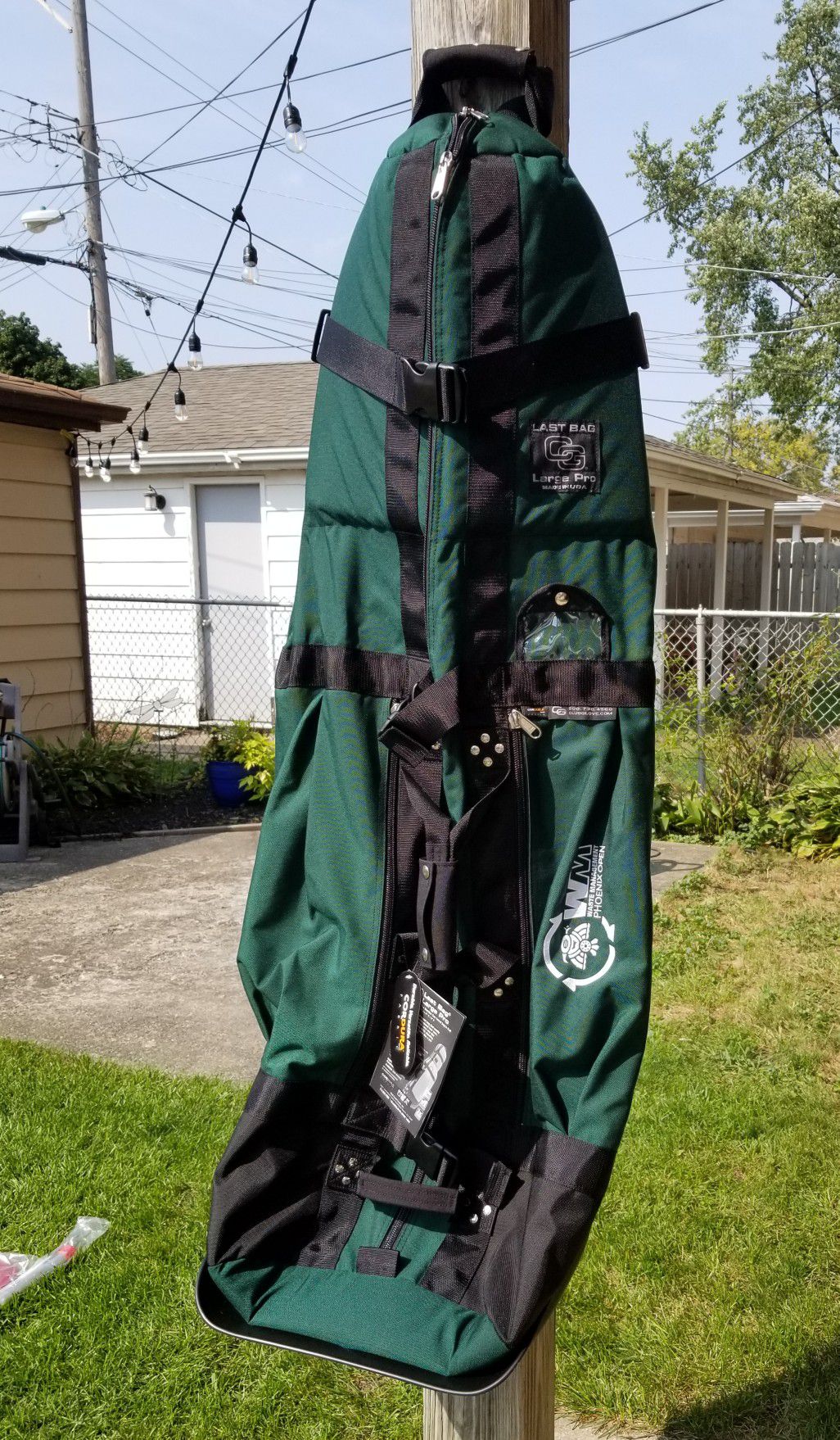 Club Glove Last Bag Large Pro Golf Travel Bag Never Used