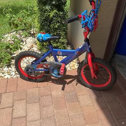 Kids Spider-Man Bike