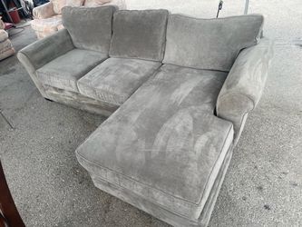Small Sectional Gray Color 96”x 65”