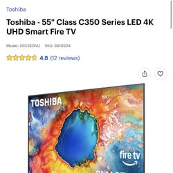 55 Inch Toshiba Fire Tv