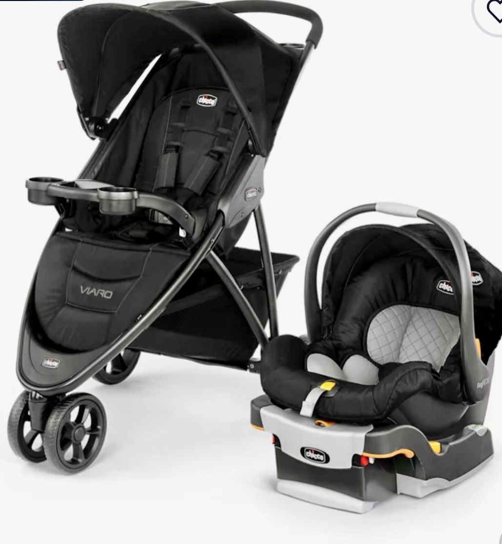 Chicco Viaro Travel System (Carrier with Base & stroller)