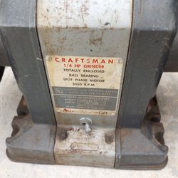CRAFTSMAN BENCH GRINDER ***