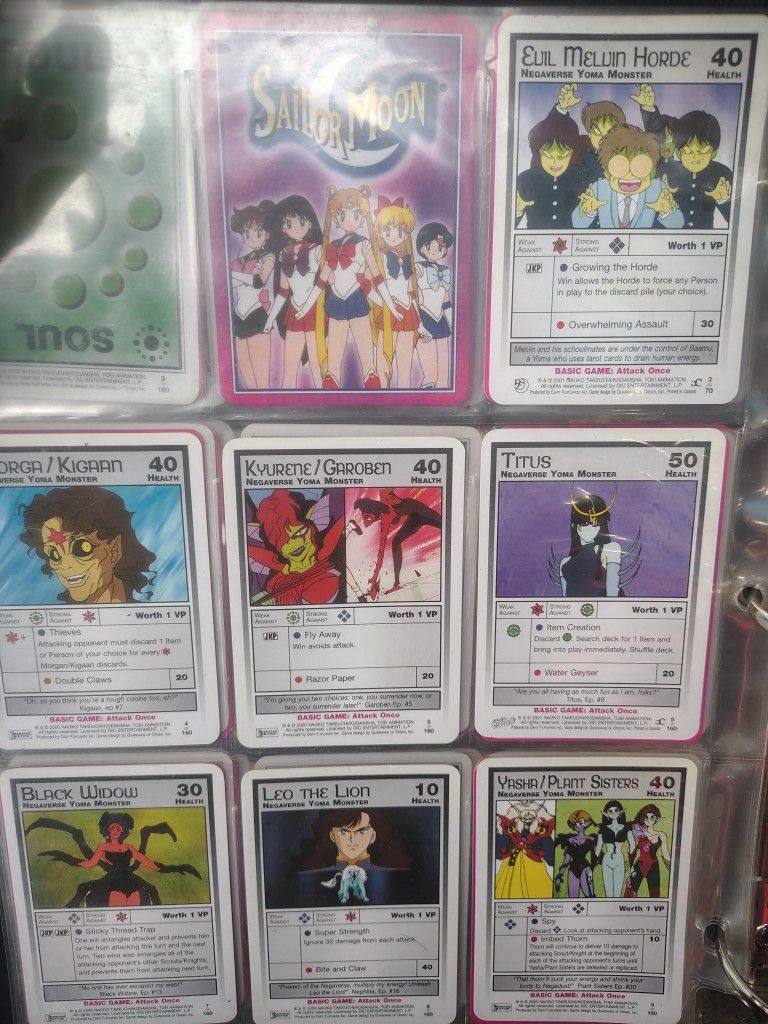 Sailor Moon Cards