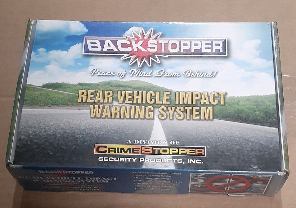 NEW! Rear Vehicle Impact Warning System