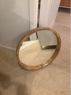 Wood Mirror