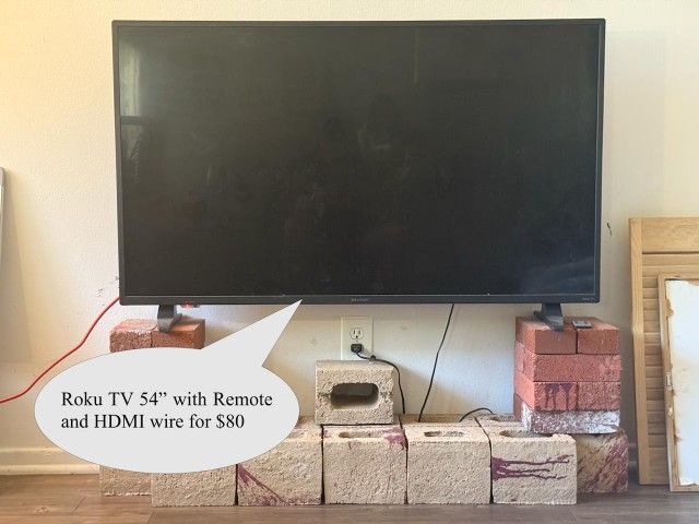 54" Sharp Roku TV