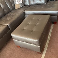 Sectional With Ottoman