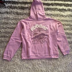 Pink Spider Hoodie