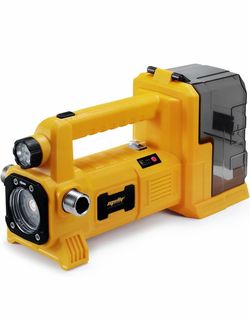 Bomba de transferencia de agua sin escobillas compatible con batería Dewalt 20V Max, bomba de utilidad autocebante inalámbrica de 1/4HP 540GPH para pi