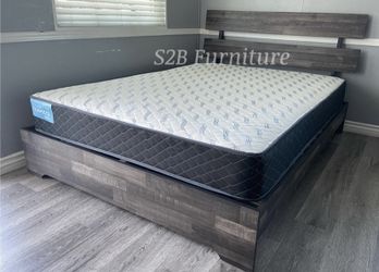 King Size Barn Rustic With Orthopedic Matres.colchon!!!!