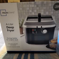 Mainstays 4 liter deep fryer