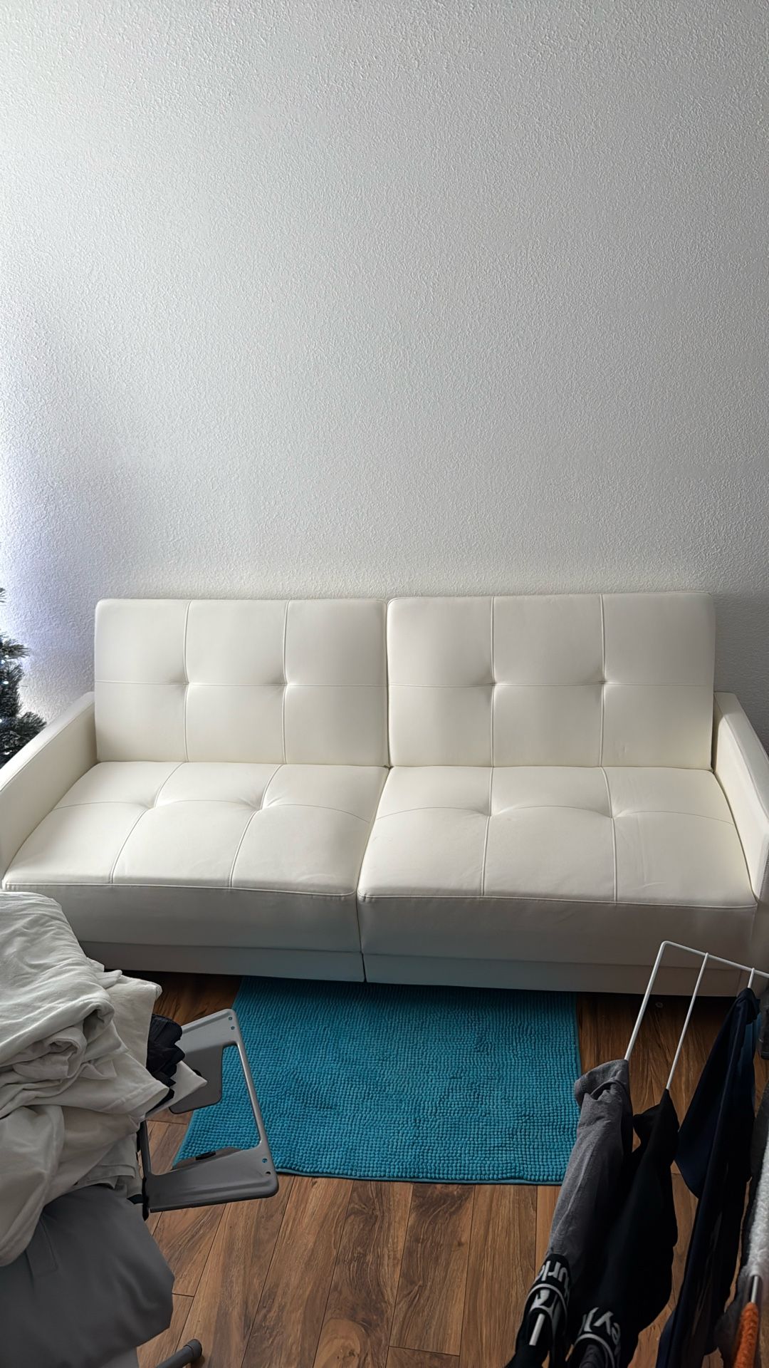 Small White Sofa Really Comfy