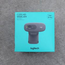 Logitech C270 HD Webcam NEW NEW $15 FIRM