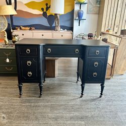 Beautiful Black Vanity / Desk 