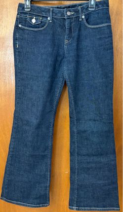 Women’s Size 4 Short Dark Wash Bootcut Denim Jeans