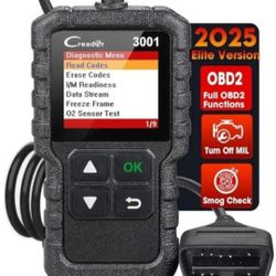 LAUNCH Creader 3001 OBD2 Scanner, Engine Fault Code Reader Mode 6 CAN Diagnostic Scan Tool for All OBDII Protocol Cars Since 1996