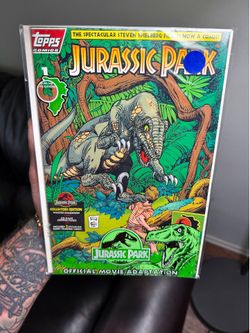 Wow 🤯! Vintage 1993 Topps Jurassic Park Comic #1 Collector's Edition - Sealed!