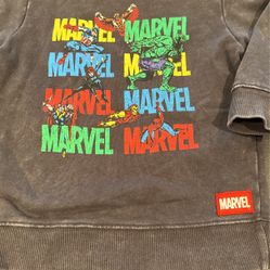 Marvel Hooded Pullover Sweater 2T