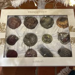 Ornaments 12 NWT