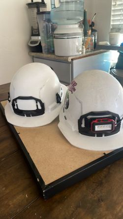 2 Milwaukee Hard hats