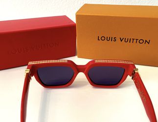 LOUIS VUITTON Acetate 1.1 Millionaires Z1169W Sunglasses Red