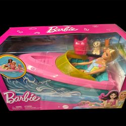 Barbie Doll and Boat Playset