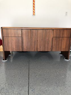 Organizer filing cabinet, in wood