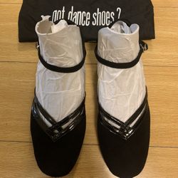 Women s Ballroom Dance Shoes Size 61 2 Black Suede for Sale in