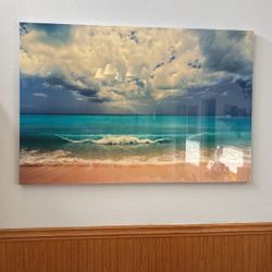 Beach print 4’ X 6’