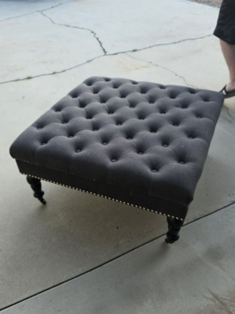 Grey OTTOMAN Fabric