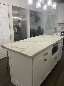 Marble countertops