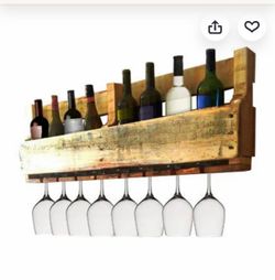 Pallet - Glass and Bottle Holder/Organizer
