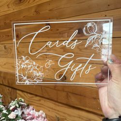 Cards And Gifts Sign 