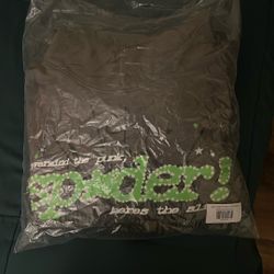 Spider Hoodie Grey Punk V2