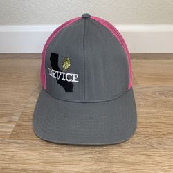 Pacific Headwear Women’s Pink Device Mesh Snapback Hat