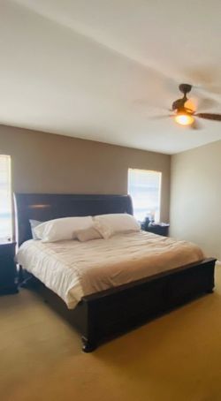Solid Wood Foot and Head Board