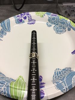 James Avery "heart linked" ring