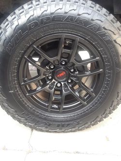 Toyota Tundra Rims Tacoma Wheels 4runner Sequoia Land Cruiser FJ Cruiser TRD Pro Style Rims