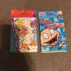 Rugrats Invitations Spanish/English