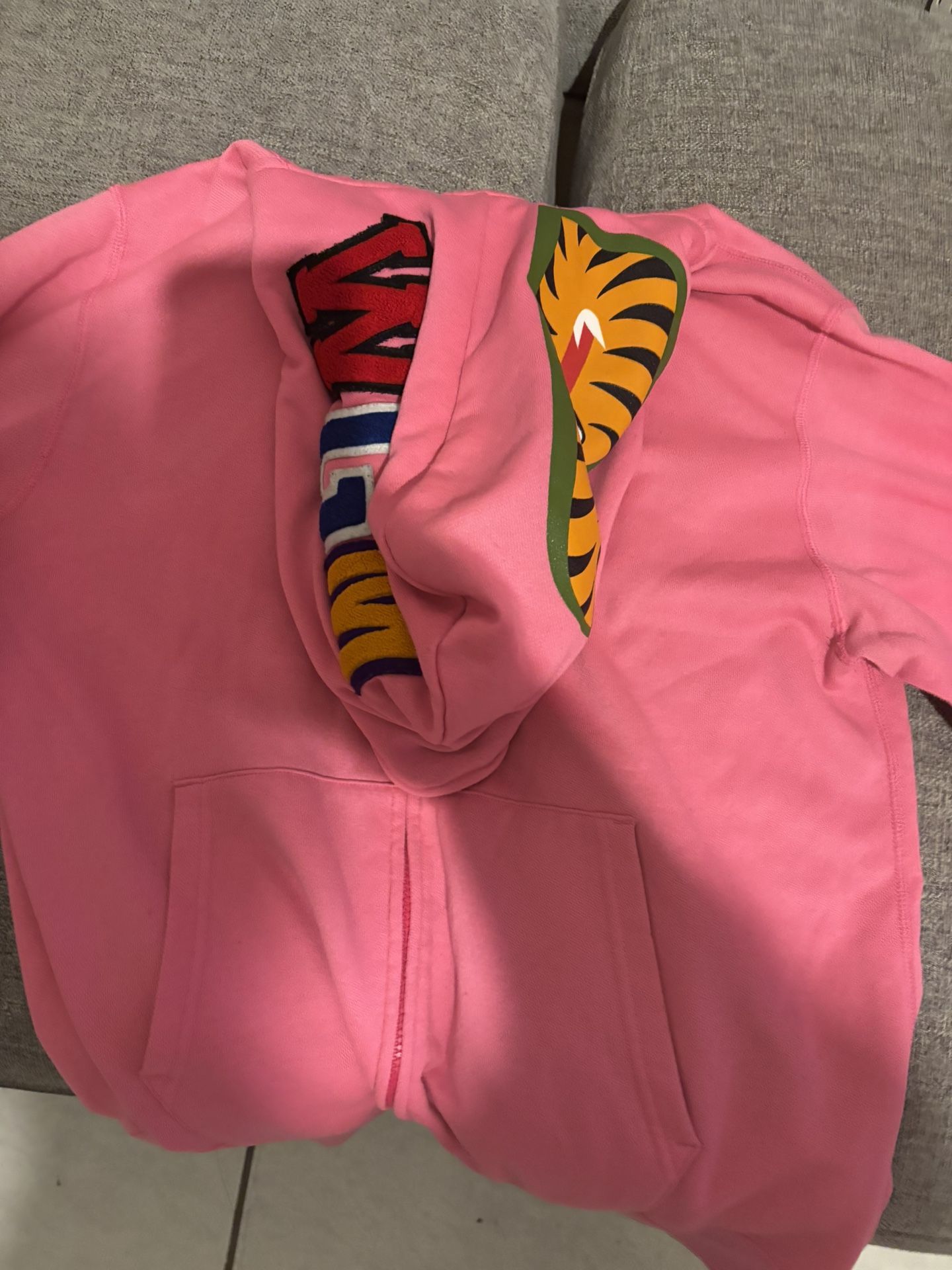 Pink Rare Neon Bape Jacket & 1st Generation Green Bape