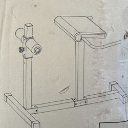 Marcy Adjustable Hyperextension Roman chair 