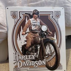 Harley Davidson Metal Sign