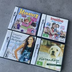 Nintendo DS Games x 4 