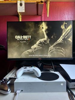 Xbox series s and monitor