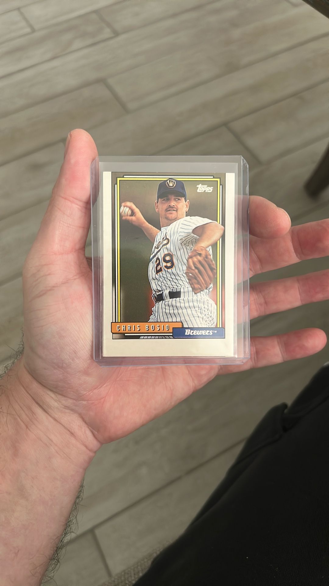 Chris Bosio Error Card