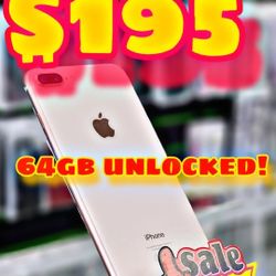 📱 iPhone 8 Plus – Big Screen, Big Value! 📱💥 All this for only $195! 💥